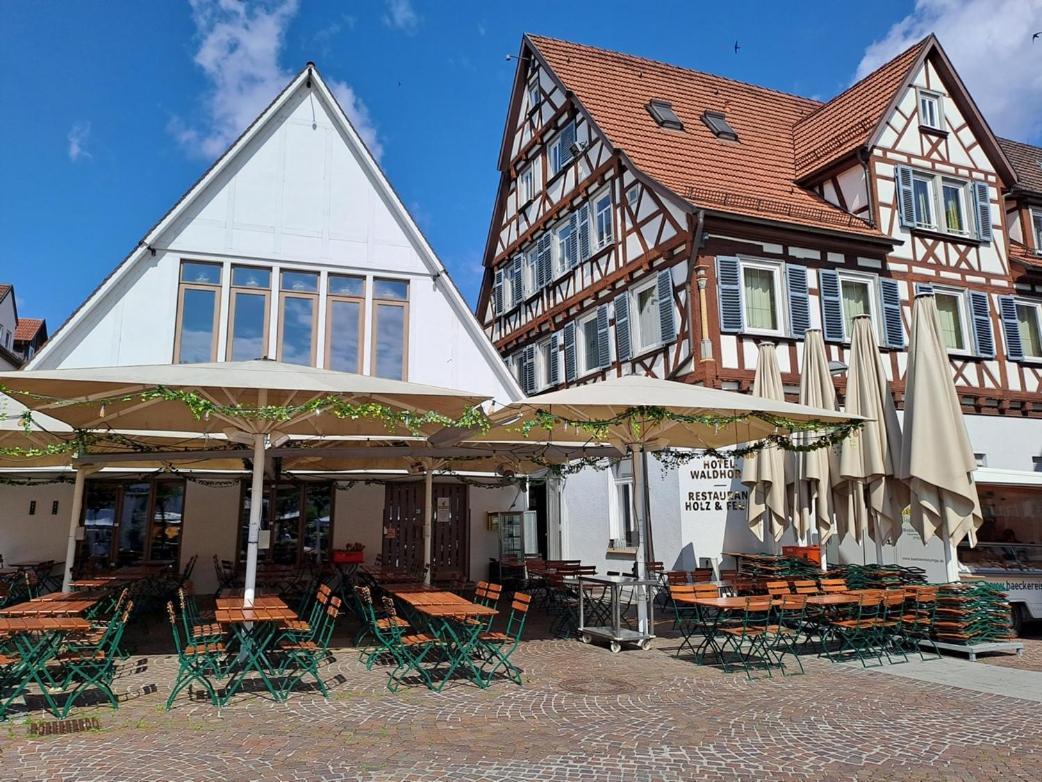 Stadthotel Waldhorn Kirchheim unter Teck Bagian luar foto